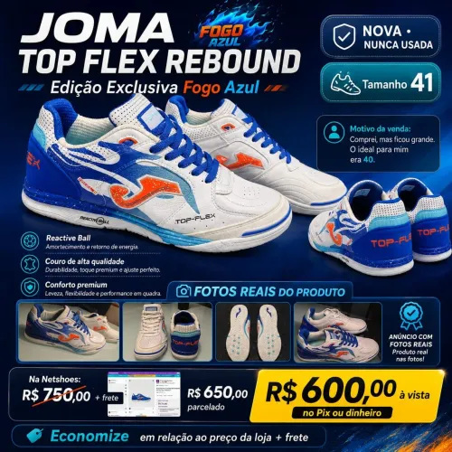 Chuteira Joma - Top Flex - Rebound