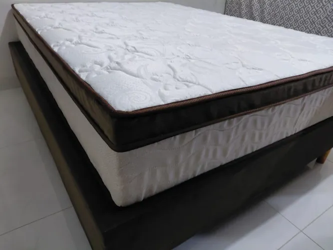 Cama box casal