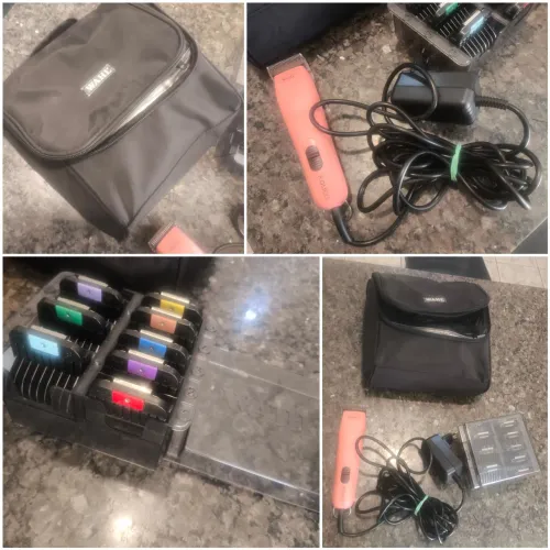 Máquina de Tosa Wahl Romeo Profissional com Kit de Pentes Original