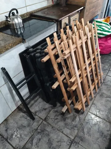 Cama solteiro beliche