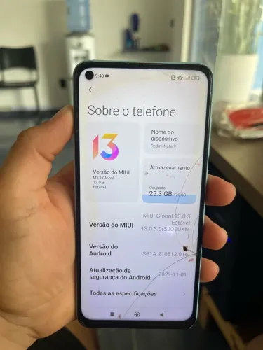 REDMI NOTE 9 128 GB