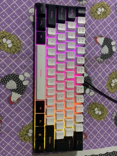TECLADO GAMER RGB COMPACTO ? ÓTIMO ESTADO!