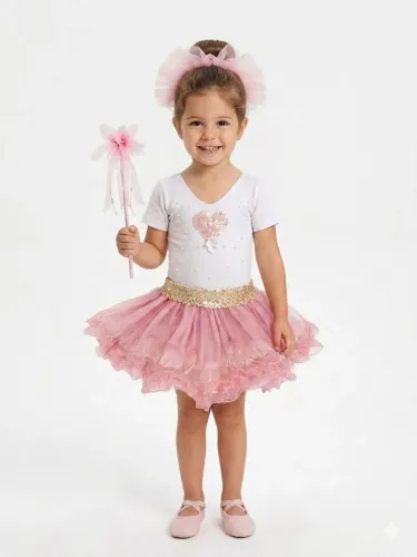 Kit fantasia fada bailarina com sapatilha