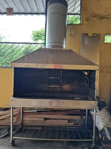 Churrasqueira inox