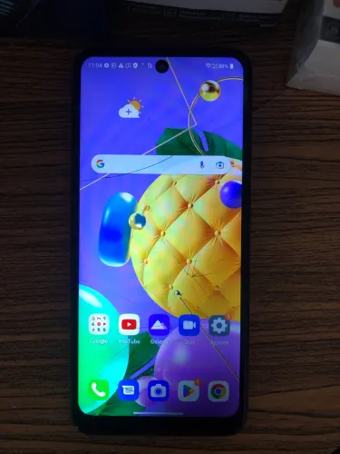 Celular LG vermelho k62