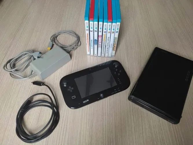 Nintendo Wii U (COM 8 JOGOS)