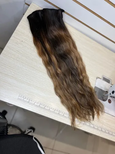 Cabelo Humano Iluminado 65 cm 