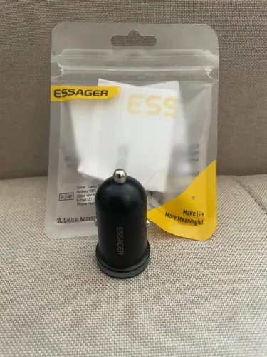Carregador Veicular Essager ! PD/ usb e usb c