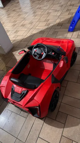 ? MINI CARRO ELÉTRICO INFANTIL SPEED 12V VERMELHO - MULTIKIDS ?  Seminovo