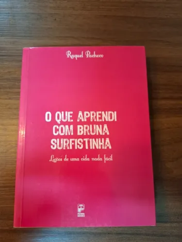 Livro O que aprendi com Bruna Surfistinha (autografado)