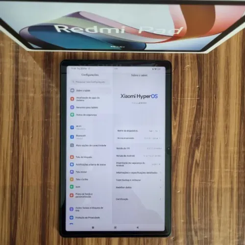 Tablet Xiaomi Readmi Pad 128GB 6+2GB RAM 10.6" FHD IPS LCD 90Hz (Melhor que S6 Lite)