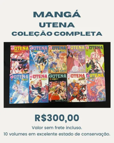 Mangá Utena coleção completa