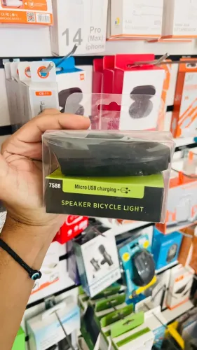 250 Lumens Farol Bike Bicicleta Led Buzina Recarregável USB