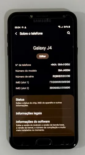CELULAR SAMSUNG GALAXY J4 - J400M
