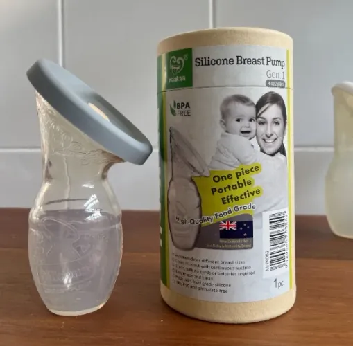 Bomba Coletora de Leite Haakaa - KIT COM 3 UNIDADES, PERFEITO ESTADO!