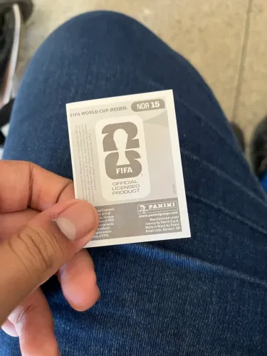Vendo figurinha haaland