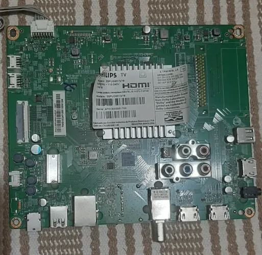 Placa de tv philips modelo.55pug6513/78