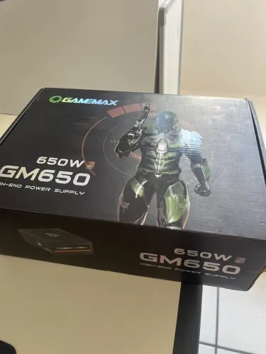 Fonte Gamemax 650W - Selo 80 Plus Bronze