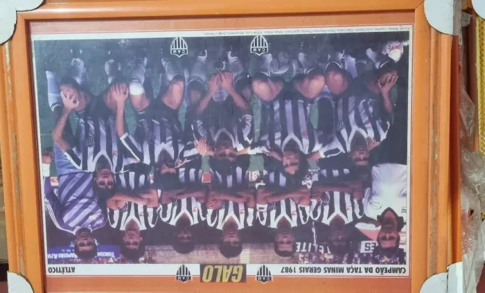 Quadros do Atlético-MG Galo coleção 