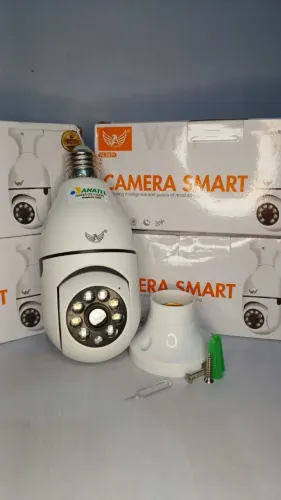 Câmera Wi-Fi 360° para Segurança Residencial/Comercial