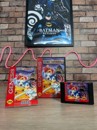 Sonic Spinball Mega Drive Original