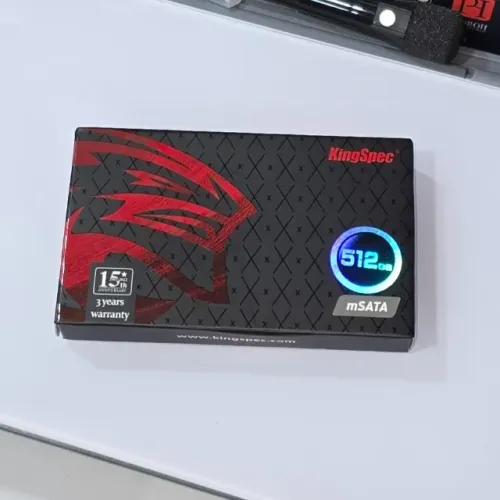 Lacrado SSD KingSpec Mini SATA 512Gb Alta performance