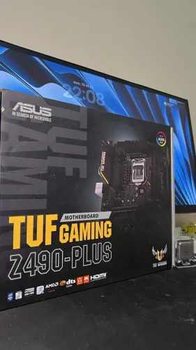 Kit Gamer i5 10600KF + Placa ASUS TUF Z490-PLUS -