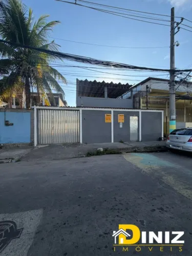 Casa para Locação em Duque de Caxias, Vila Leopoldina, 2 dormitórios, 1 banheiro, 5 vaga