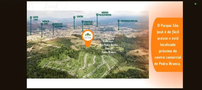 Lote em Caeté. 300m financiamento próprio