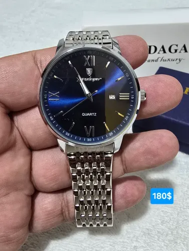 Relógio da Poedagar prateado original