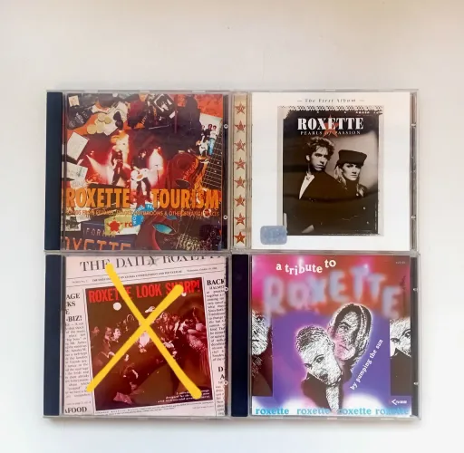 Coleção de CDs Roxette - três cds