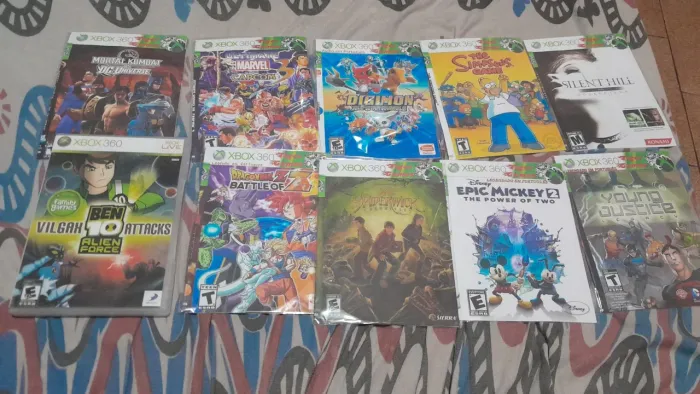 Kit jogos xbox 360 (NÃO ORIGINAIS)