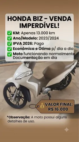 Vende-se Honda Biz