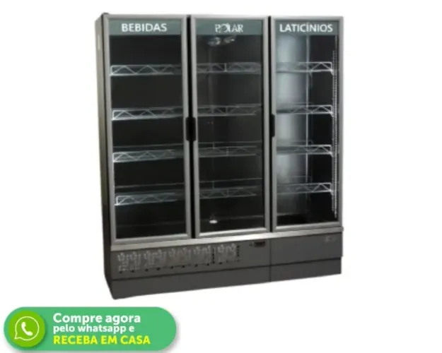 Geladeira Expositora 3 Portas Polar 220V