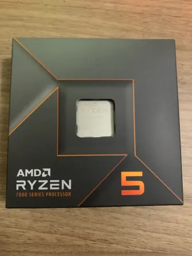 Processador AMD Ryzen 5 7600X, 6-Core 12-Threads, 4,7Ghz (5.3Ghz Turbo)