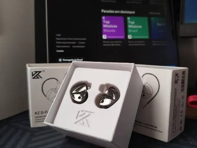 (NOVO) Fone de ouvido KZ D-FI