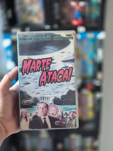 VHS Marte Ataca Legendado - Raro 