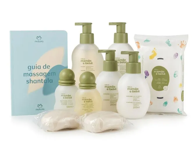 Kit mamãe e bebê completo 