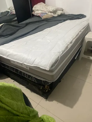 Cama box casal