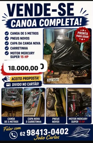 Canoa completa