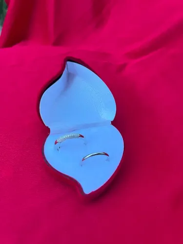Conjunto joias em aço estilo prata (Entrega Grátis)