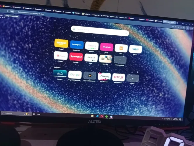 Monitor alltek 21 polegadas 100hz
