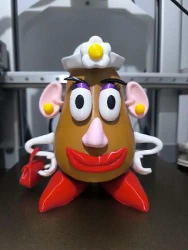 Sra. Cabeça de batata 3D artesanal