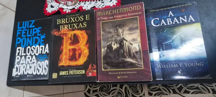 Livros Diversos - Felipe Ponde, a Cabana, Bruxos e Bruxas