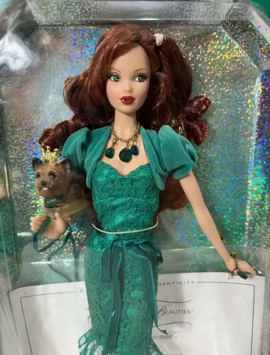 Barbie Collector Birthstone Beauties Miss Emerald MAY | Cert lacrado - Org Mattel 2007