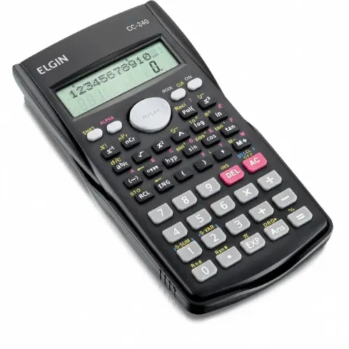 Calculadora Cientifica 240 Funcoes Cc240 Preta *ENTREGA GRÁTIS*