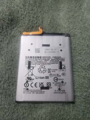 Bateria original retirada do samsung a56