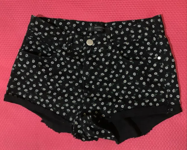 Short Jeans Preto