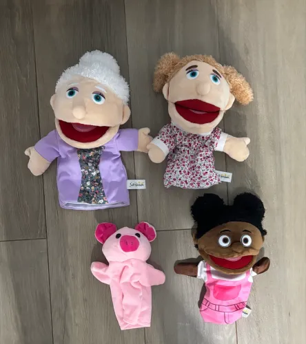 Kit fantoches infantil 