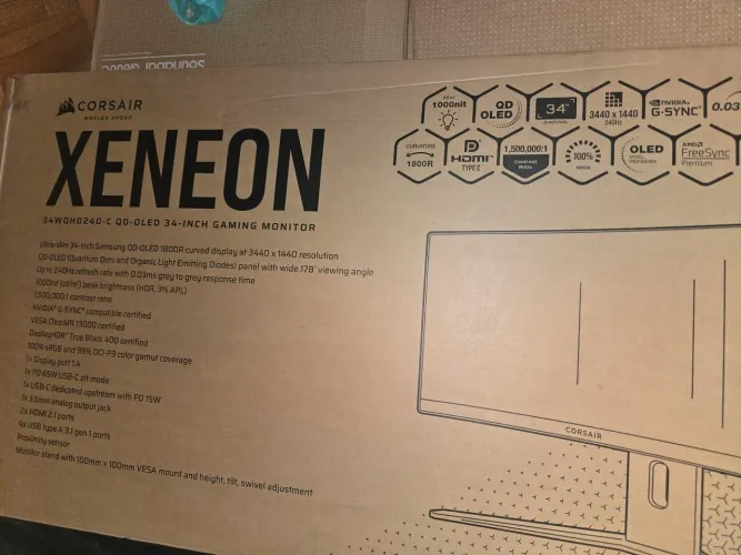 Monitor Corsair Xeneon 34"